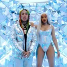 Обложка: 6IX9INE & Cardi B & Lil Baby - UNTOUCHABLE