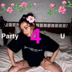 Обложка: Charli xcx - party 4 u