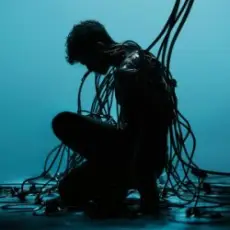 Обложка: Anyma - Human Now (feat. Luke Steele)