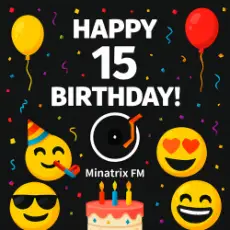 Обложка: Happy Birthday - 15 Minatrix.FM