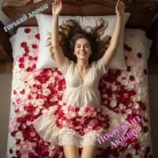 Обложка: Горький Аромат – Постель из любви