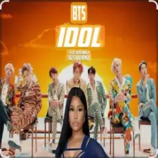 Обложка: BTS feat. Nicki Minaj - IDOL