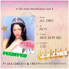 Обложка: Jax Jones & MEYY - Back In My Bed