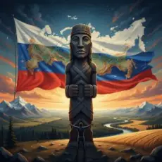 Обложка: Роман - Родина Россия
