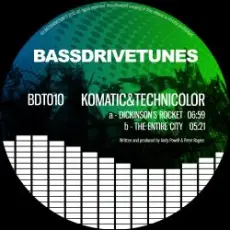 Обложка: Technicolour & Komatic - The Entire City