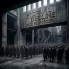 Обложка: ETERNAL DECLINE & Nikolas Quemtri - Bliss to be Deceived