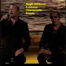 Обложка: Biagio Antonacci & Adriano Celentano – Mio Fratello