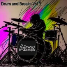 Обложка: Atez - Drum and Breaks Vol 3.