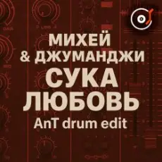Обложка: Михей & Джуманджи - Сука Любовь (AnT drum edit)