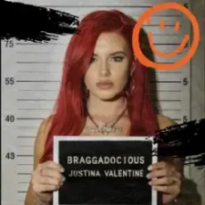 Обложка: Justina Valentine - Braggadocious