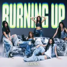 Обложка: MEOVV – BURNING UP