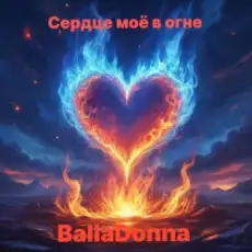 Обложка: BallaDonna – Сердце моё в огне