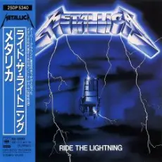 Обложка: Metallica - Ride The Lightning