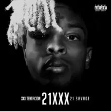 Обложка: 21 Savage & XXXTENTACION - 21 Guns