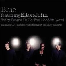 Обложка: Blue & Elton John - Sorry seems to be the hardest word