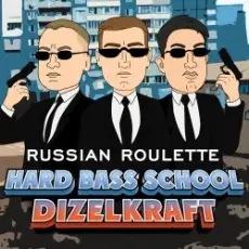 Обложка: Hard Bass School feat. Dizelkraft - Русская Рулетка