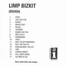 Обложка: Limp Bizkit - Shut The Fuck Up Feat. Method Man