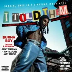 Обложка: Burna Boy - On Form