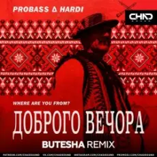 Обложка: Probass & Hardi – Доброго Вечора (Where Are You From?) (Butesha Radio Edit)