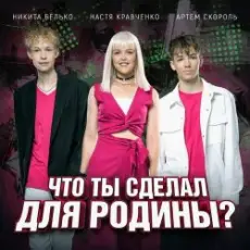 Обложка: Настя Кравченко, Никита Белько, Артем Скороль - Что ты сделал для Родины-